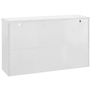 vidaXL Wall Cabinet Storage Cabinet Kitchen Wall Cupboard Stainless Steel-37