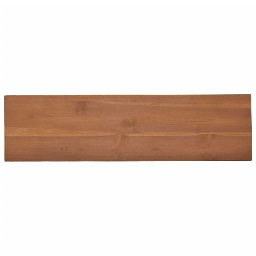 vidaXL Solid Wood Teak Console Table Desk 31.5"x11.8"x31.5"/43.3"x11.8"x31.1"-13