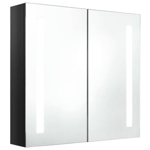vidaXL Bathroom Cabinet Mirrored Bathroom Vanity Wall Mounted Medicine Cabinet-16
