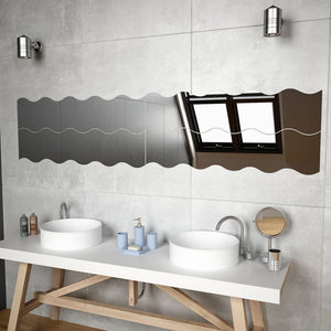 vidaXL Wall Mirror Decorative Mirror for Bathroom Dressing Room Living Room-4