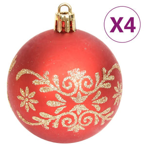 vidaXL Christmas Bauble Set Christmas Ball Ornament Decorative Bauble 65 Piece-2