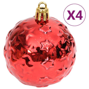 vidaXL Christmas Bauble Set Christmas Ball Ornament Decorative Bauble 65 Piece-5