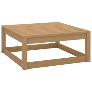 vidaXL Patio Furniture Set 6 Piece Outdoor Sectional Sofa Solid Wood Pine-20