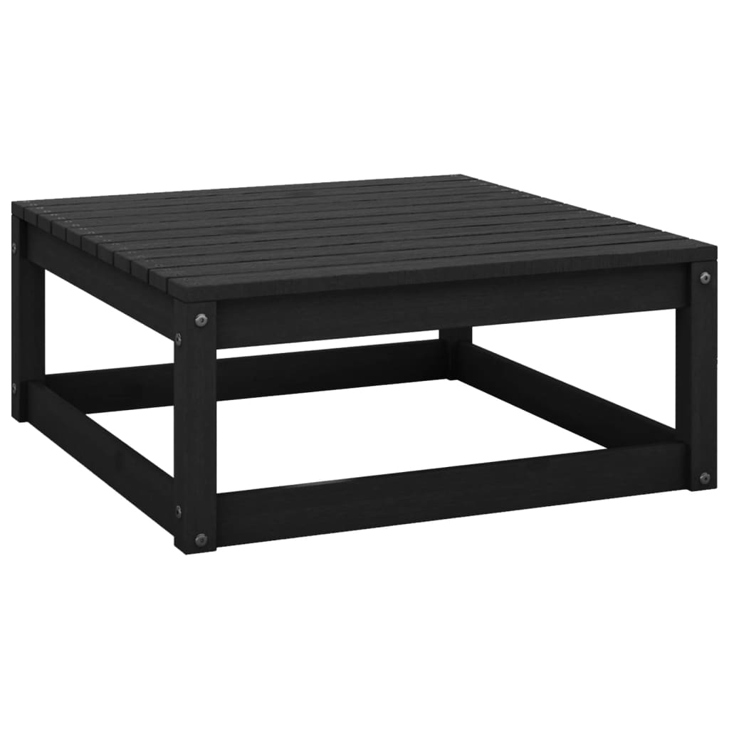 vidaXL Patio Furniture Set 6 Piece Outdoor Sectional Sofa Solid Wood Pine-24