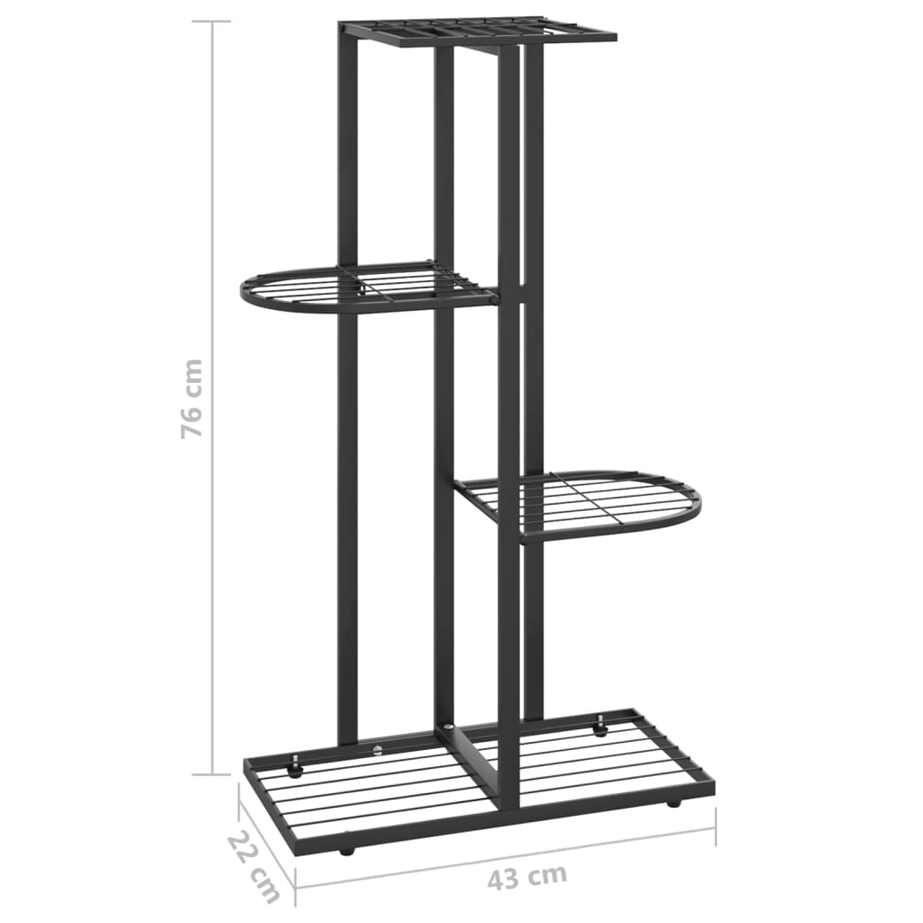 vidaXL Plant Stand Plant Rack Plant Shelves Holder for Indoor and Outdoor-21