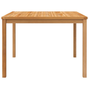 vidaXL Outdoor Dining Table Patio Table Garden Porch Furniture Solid Teak Wood-18