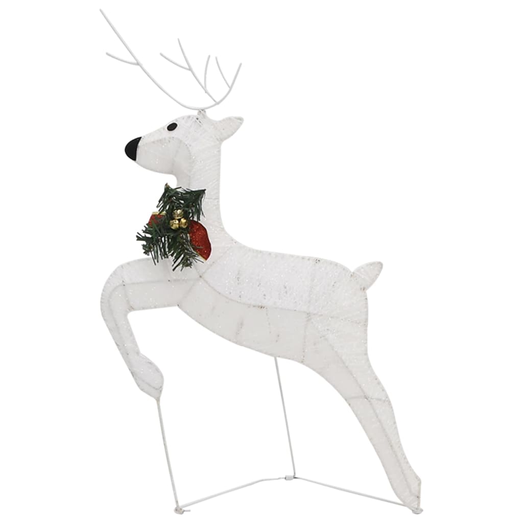 vidaXL Christmas Decoration Reindeer and Sleigh with LEDs Christmas Lighting-17