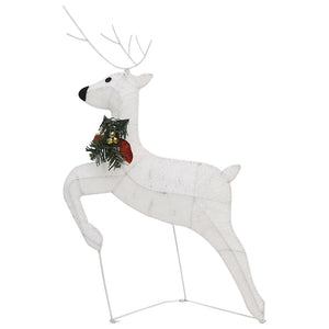 vidaXL Christmas Decoration Reindeer and Sleigh with LEDs Christmas Lighting-17