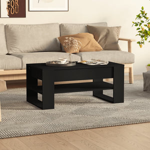 vidaXL Coffee Table Accent Table for Home Living Room Hallway Engineered Wood-10