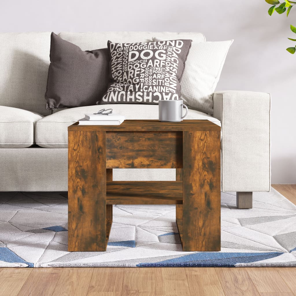 vidaXL Coffee Table Accent End Side Sofa Table for Living Room Engineered Wood-25