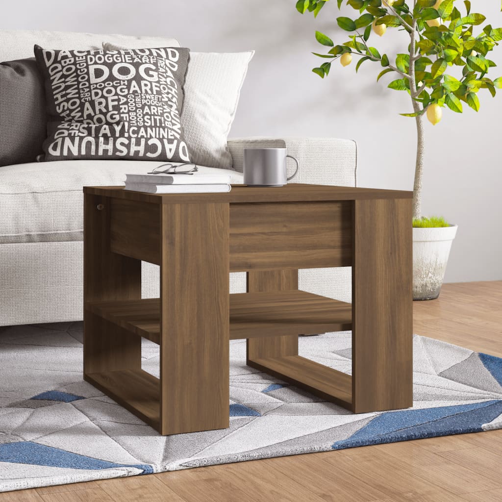 vidaXL Coffee Table Accent End Side Sofa Table for Living Room Engineered Wood-3