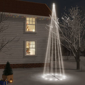 vidaXL Christmas Cone Tree Decoration Artificial Christmas Tree with LEDs-9
