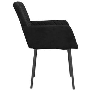 vidaXL Dining Chairs 2 Pcs Accent Upholstered Chair for Living Room Velvet-2