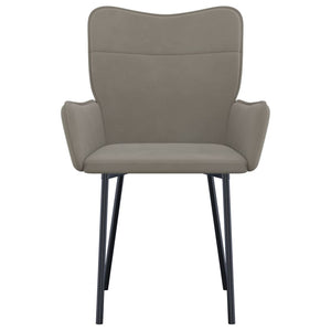 vidaXL Dining Chairs 2 Pcs Accent Upholstered Chair for Living Room Velvet-31