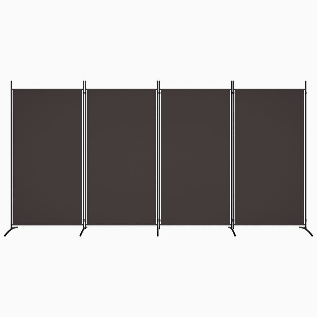 vidaXL Room Divider Panel Privacy Screen Partition Separation Office Fabric-65