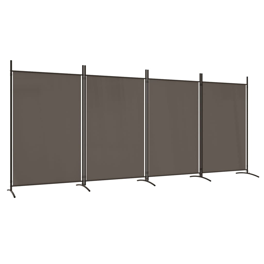 vidaXL Room Divider Panel Privacy Screen Partition Separation Office Fabric-32
