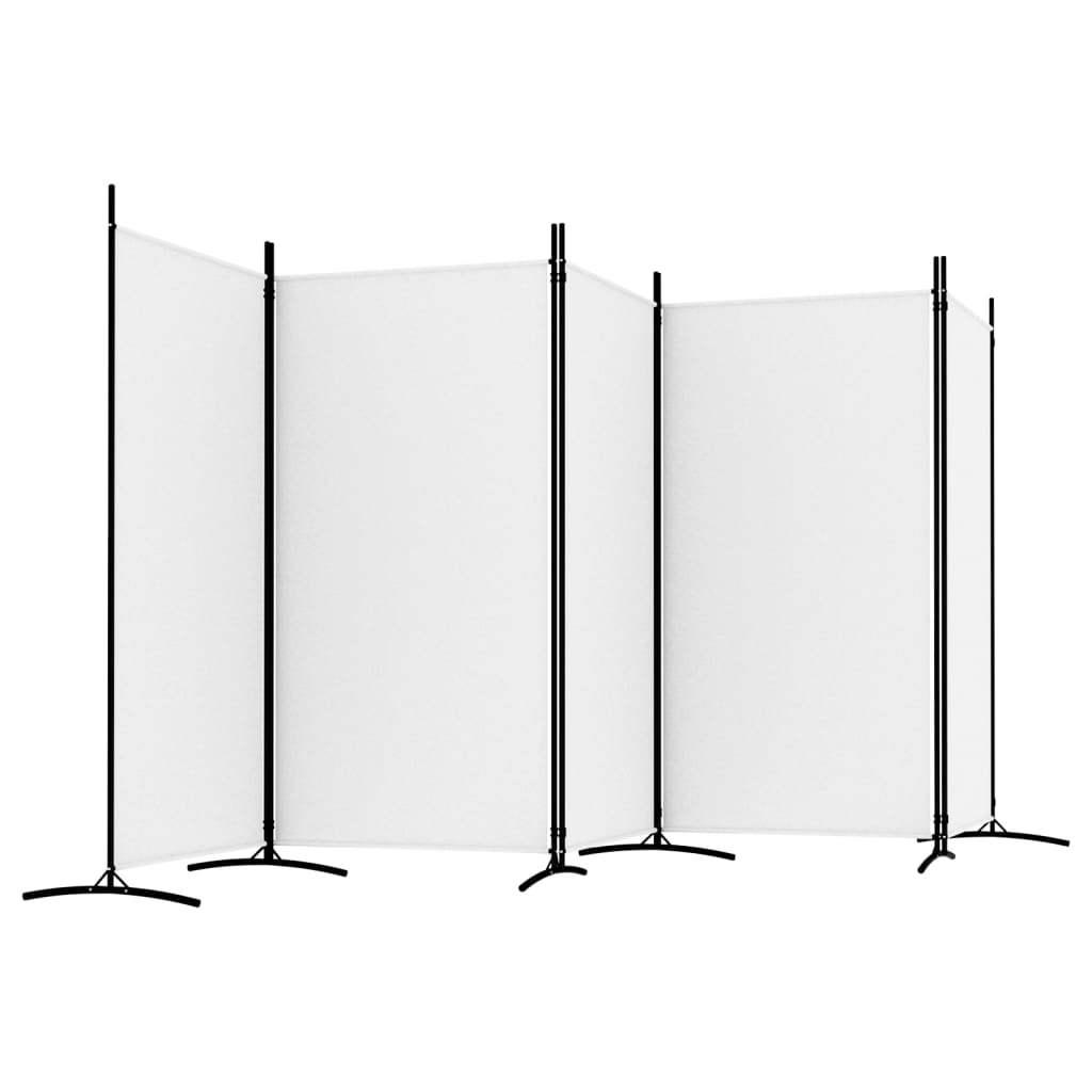 vidaXL Room Divider Panel Privacy Screen Partition Separation Office Fabric-41