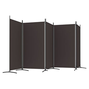 vidaXL Room Divider Panel Privacy Screen Partition Separation Office Fabric-43