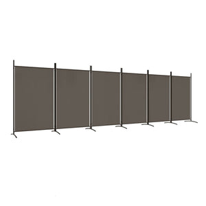 vidaXL Room Divider Panel Privacy Screen Partition Separation Office Fabric-0