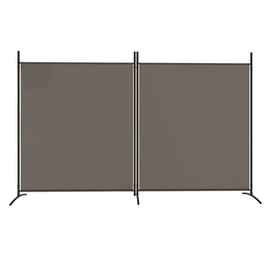 vidaXL Room Divider Folding Wall Partition Privacy Screen for Office Fabric-6