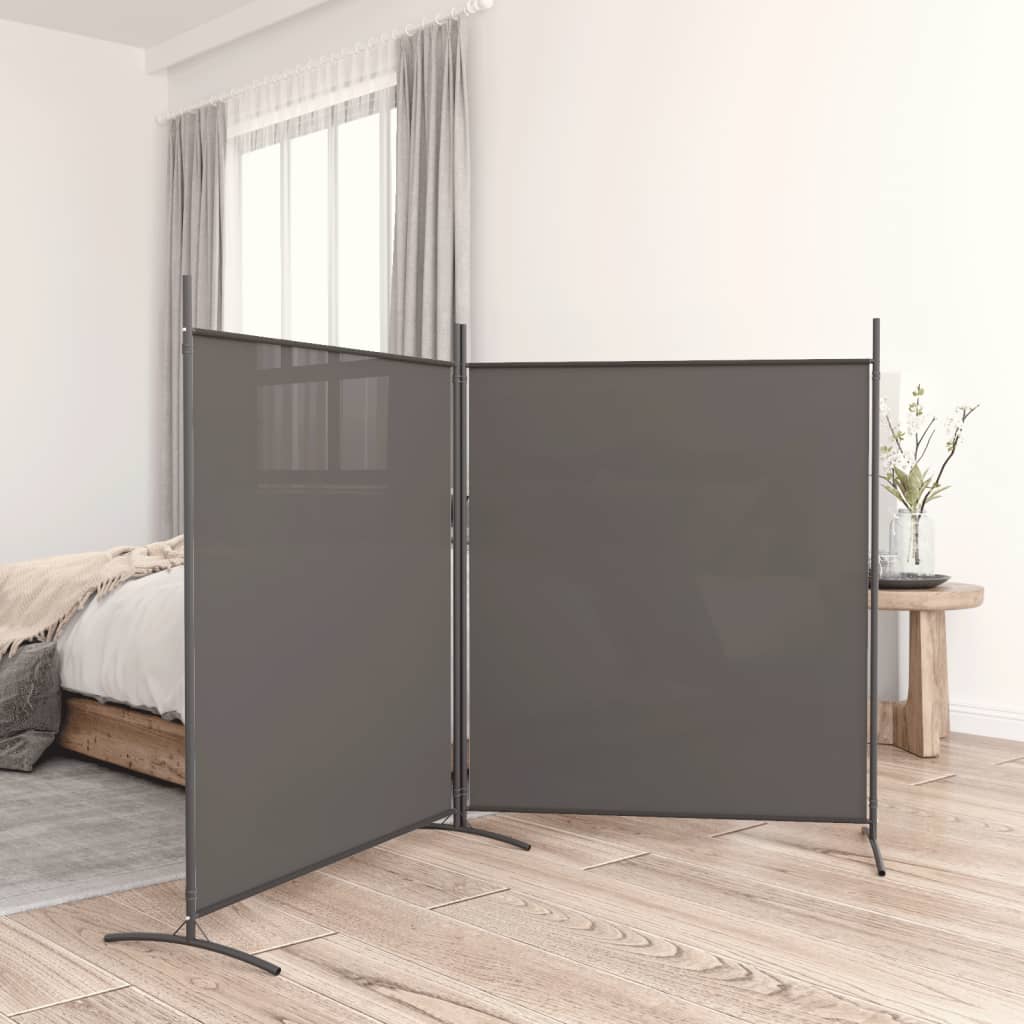 vidaXL Room Divider Folding Wall Partition Privacy Screen for Office Fabric-31