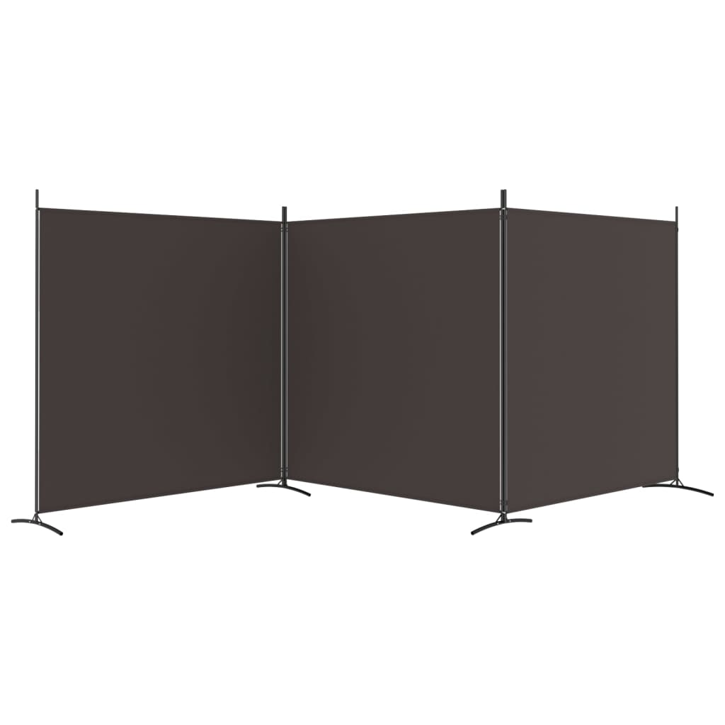 vidaXL Room Divider Folding Wall Partition Privacy Screen for Office Fabric-1