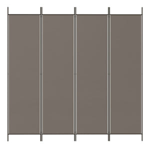 vidaXL Room Divider Folding Wall Partition Privacy Screen for Office Fabric-5