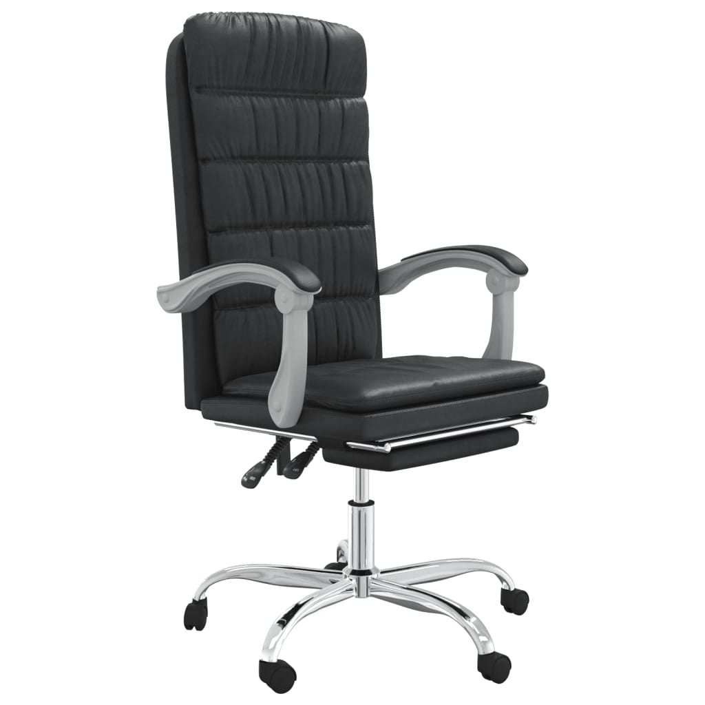 vidaXL Ergonomic Office Chair Reclining Office Executive Chair Faux Leather-0