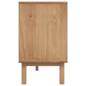 vidaXL Cabinet Storage Console Sideboard for Living Room OTTA Solid Wood Pine-2