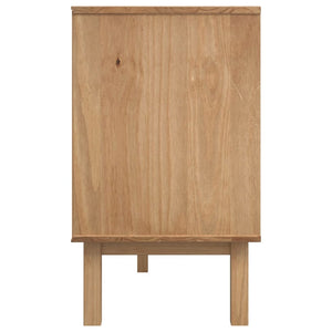 vidaXL Cabinet Storage Console Sideboard for Living Room OTTA Solid Wood Pine-21