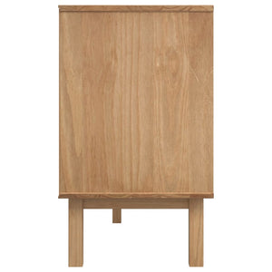 vidaXL Cabinet Storage Sideboard Cupboard with Doors OTTA Solid Wood Pine-10