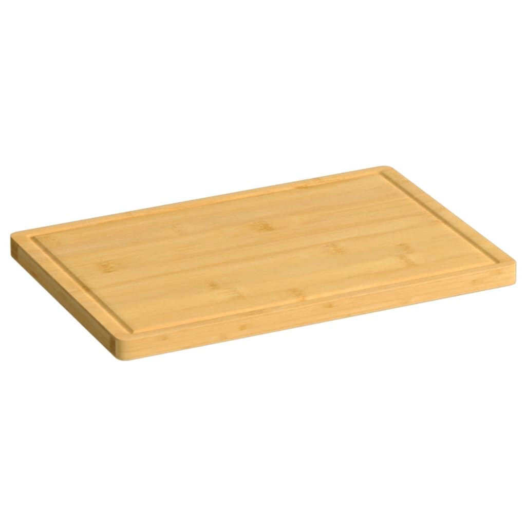 vidaXL Cutting Board Snack Cheese Board with Juice Groove for Kitchen Bamboo-6