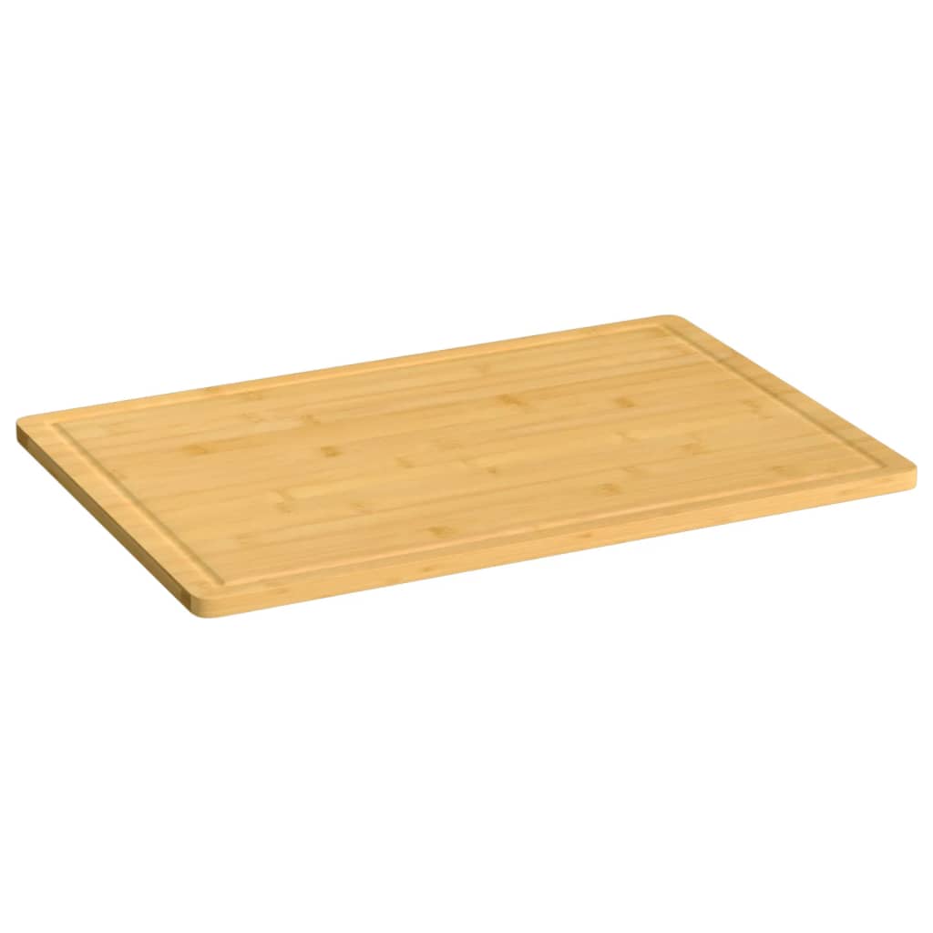 vidaXL Cutting Board Snack Cheese Board with Juice Groove for Kitchen Bamboo-23