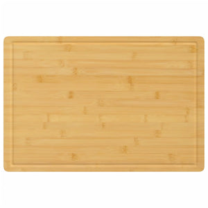 vidaXL Cutting Board Snack Cheese Board with Juice Groove for Kitchen Bamboo-28