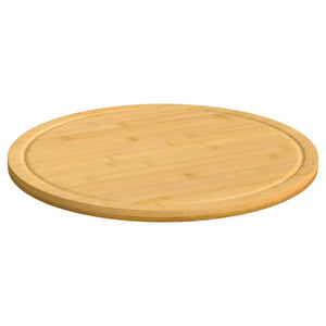 vidaXL Cutting Board Snack Cheese Board with Juice Groove for Kitchen Bamboo-0