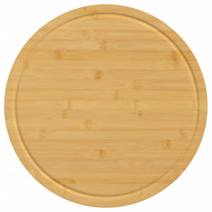 vidaXL Cutting Board Snack Cheese Board with Juice Groove for Kitchen Bamboo-18