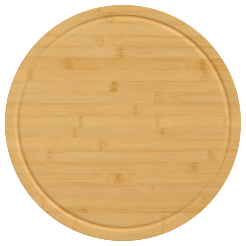 vidaXL Cutting Board Snack Cheese Board with Juice Groove for Kitchen Bamboo-19