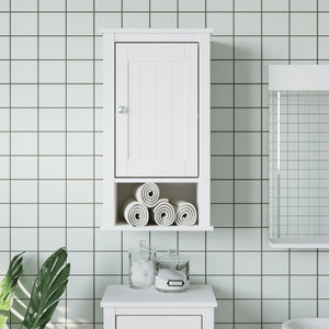 vidaXL Bathroom Wall Cabinet Storage Medicine Cabinet BERG Solid Wood Pine-11