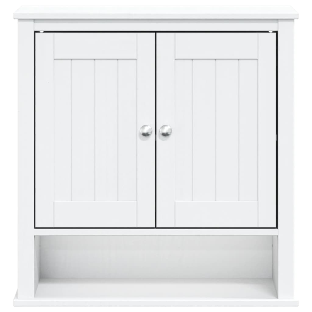 vidaXL Bathroom Wall Cabinet Storage Medicine Cabinet BERG Solid Wood Pine-22