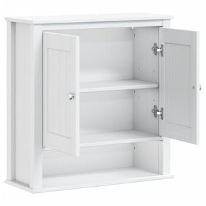 vidaXL Bathroom Wall Cabinet Storage Medicine Cabinet BERG Solid Wood Pine-25