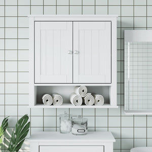 vidaXL Bathroom Wall Cabinet Storage Medicine Cabinet BERG Solid Wood Pine-16