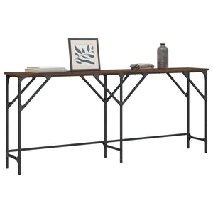 vidaXL Console Table Narrow Console Hallway Table Furniture Engineered Wood-38