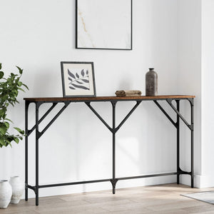 vidaXL Console Table Storage Side Sofa Desk for Living Room Engineered Wood-14
