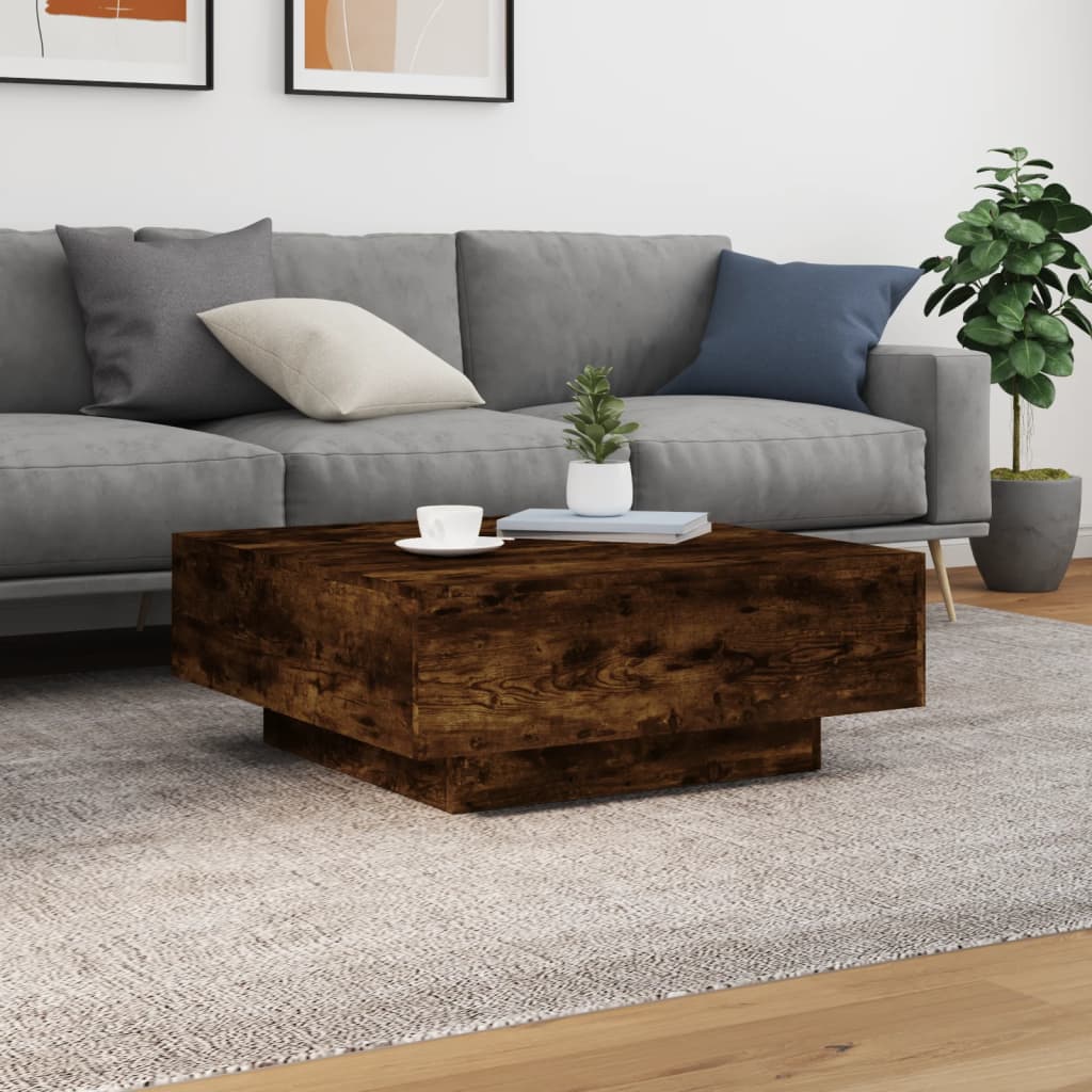 vidaXL Coffee Table Accent End Side Sofa Table for Living Room Engineered Wood-9