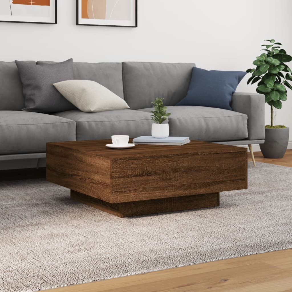 vidaXL Coffee Table Accent End Side Sofa Table for Living Room Engineered Wood-6