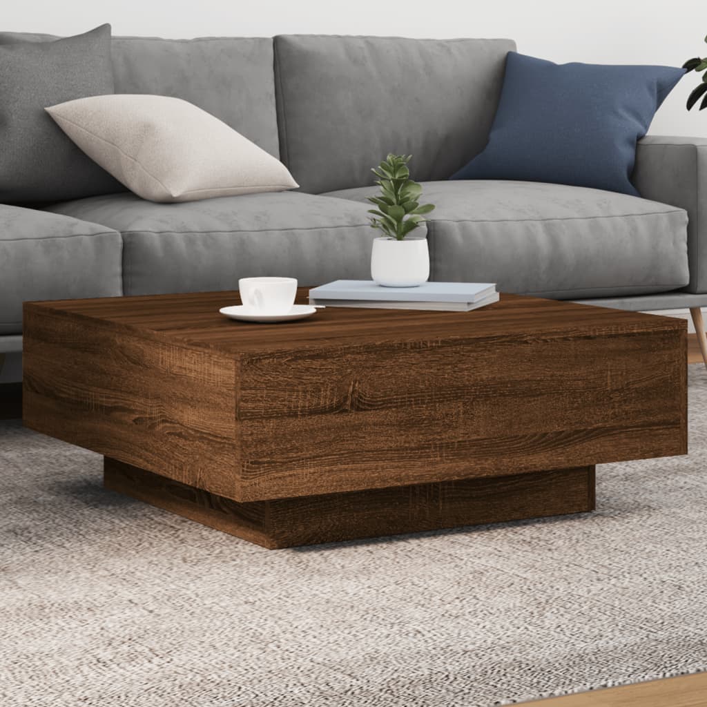 vidaXL Coffee Table Accent End Side Sofa Table for Living Room Engineered Wood-108