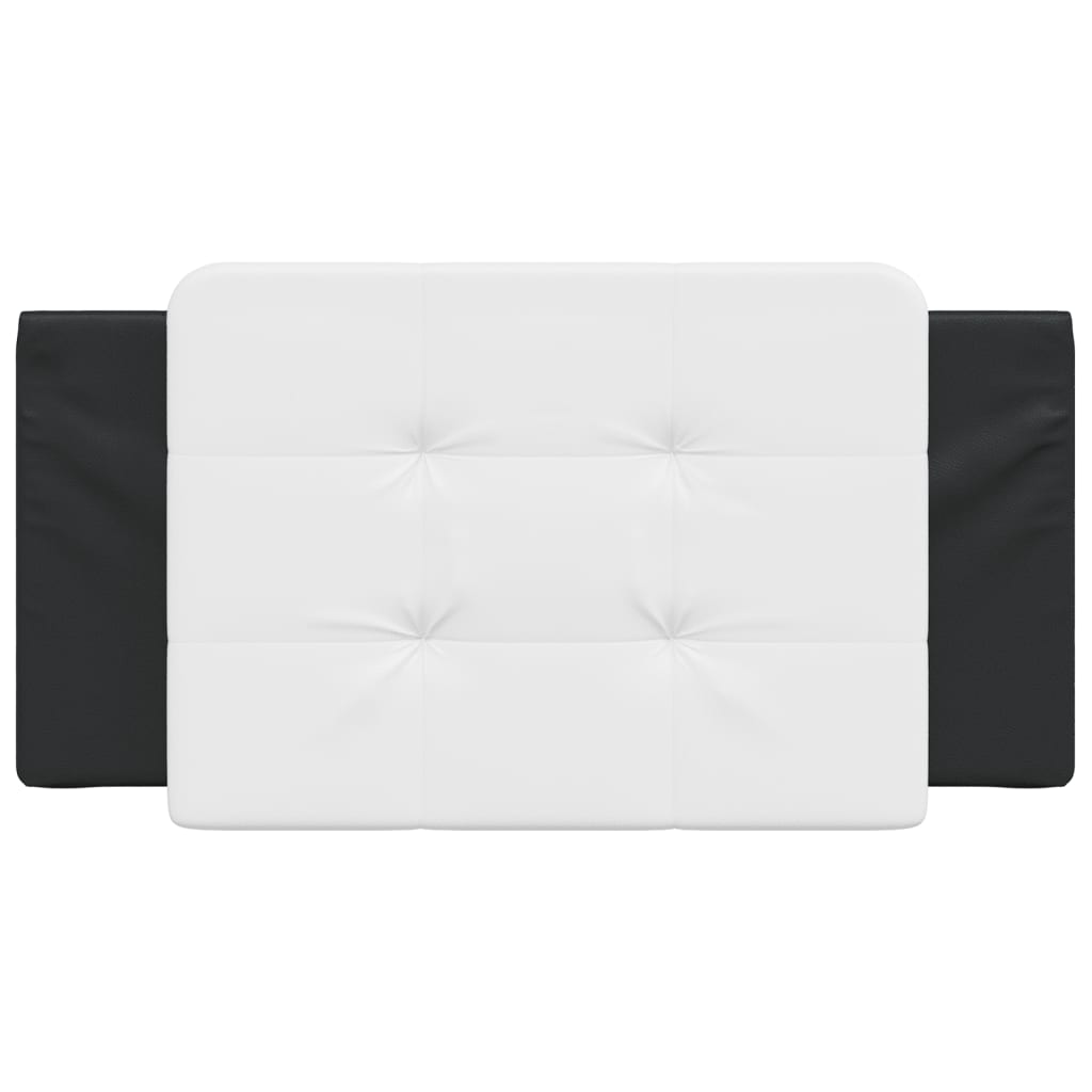 vidaXL Headboard Cushion Hanging Upholstered Pillow Back Bedroom Faux Leather-0