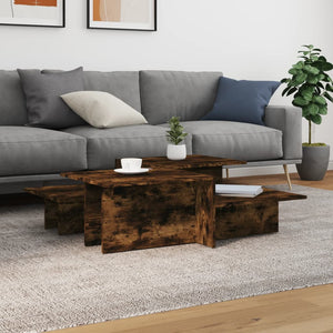 vidaXL Coffee Table Accent End Side Sofa Table for Living Room Engineered Wood-23