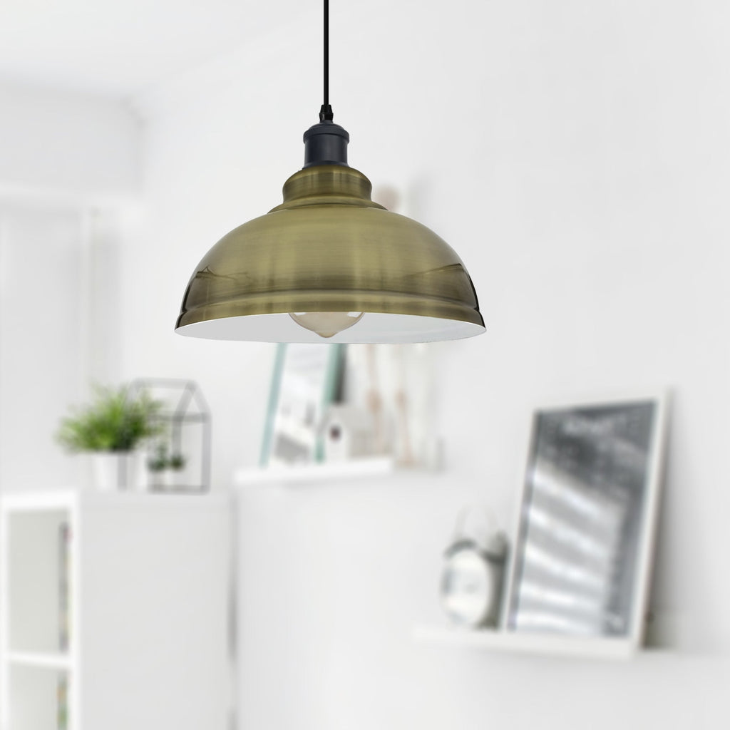 Vintage Ceiling Pendant Light  Loft Metal Lampshade Ceiling Lamp~1787-0
