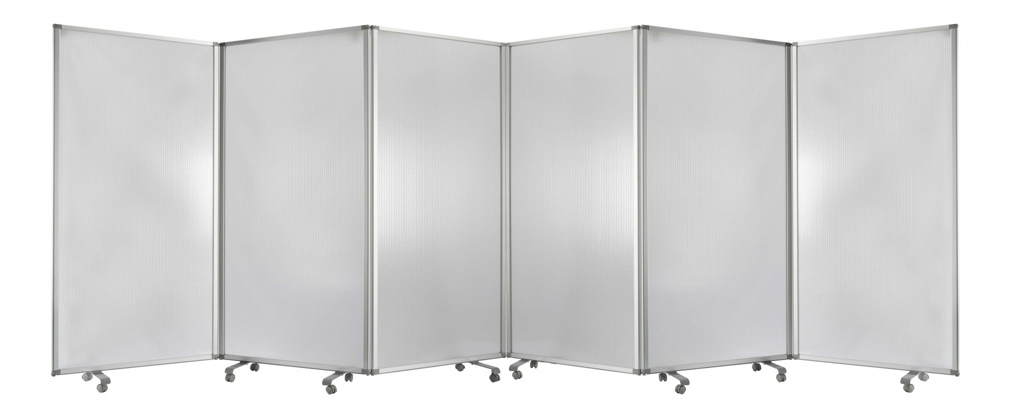 212 X 1 X 71 Metal Grey 6 Panel Screen